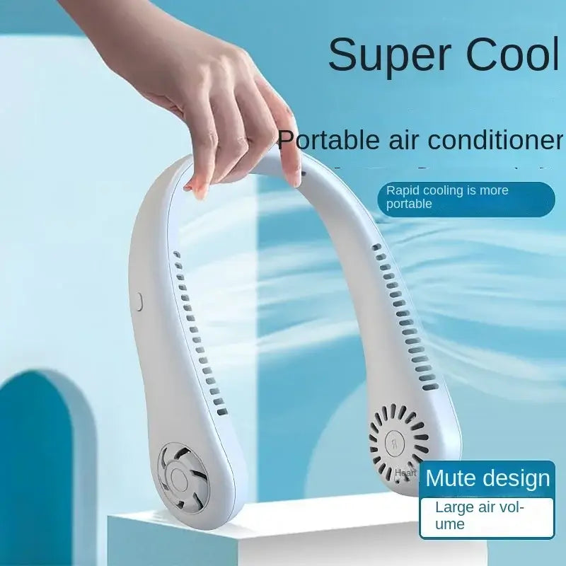 Bladeless Hanging Neck Rechargeable Air Cooler Novahst Novah