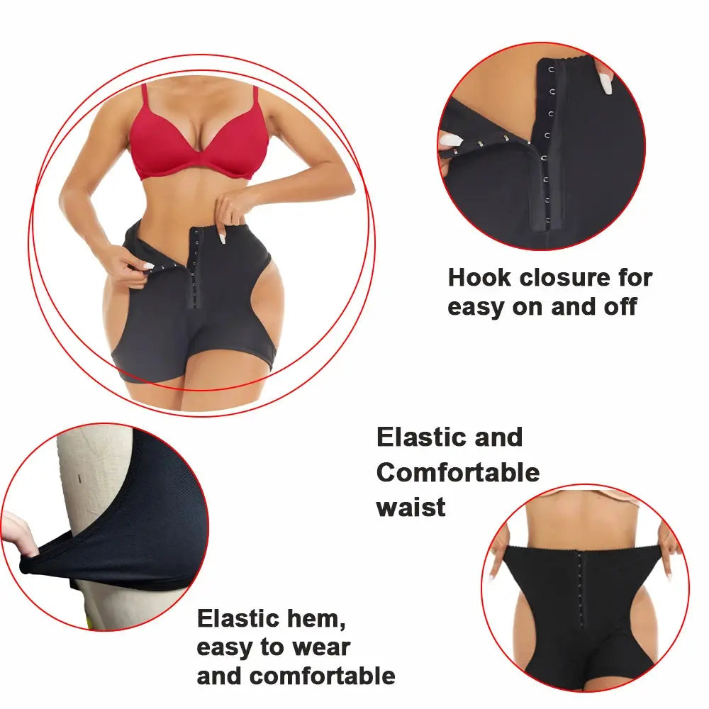 SEXYWG Body Shaper Butt Lifter Panties Women Push Up Shaper Panties Butt Enhancer Shapewear Panties - Novah