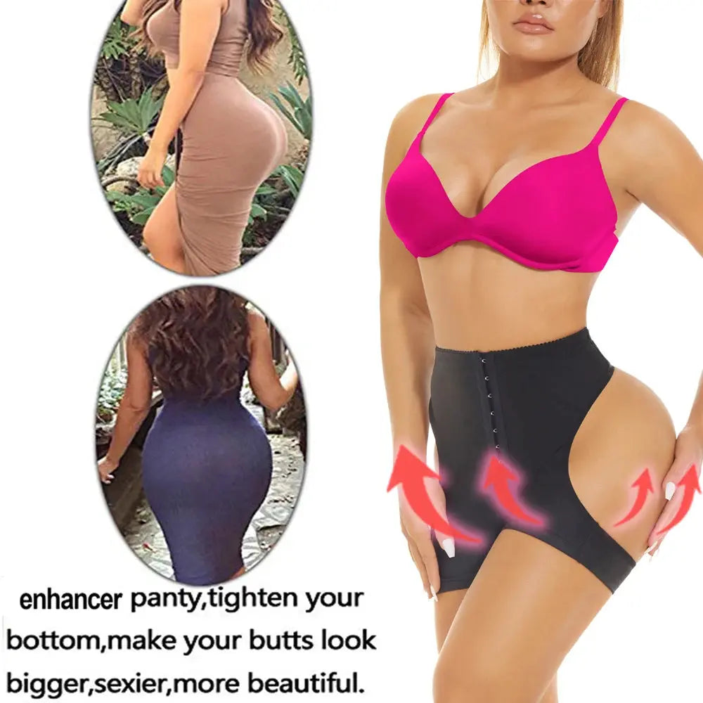 SEXYWG Body Shaper Butt Lifter Panties Women Push Up Shaper Panties Butt Enhancer Shapewear Panties - Novah