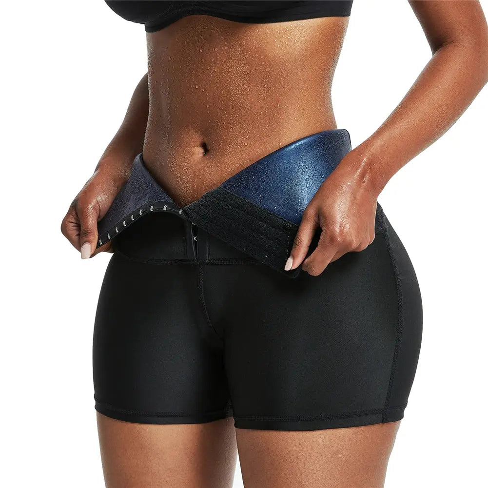 Sweat Sauna Pants Body Shaper Weight Loss Slimming Pants Waist Trainer Shapewear Tummy Hot Thermo Sweat Leggings Fitness Workout Novah